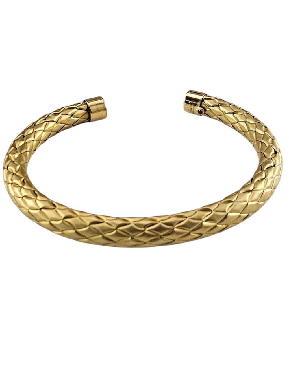 Roberto Coin 18K Yellow Gold Woven Cuff Bracelet #24551